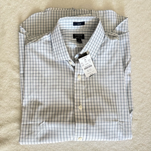 J. Crew Other - J. Crew Factory Performance Dress Shirt White S